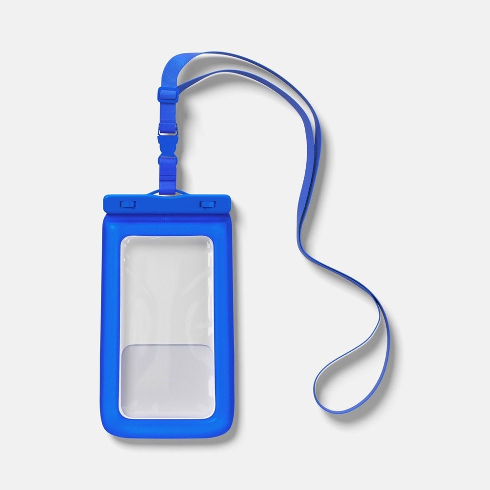 Waterproof Blue Phone Pouch - heyday